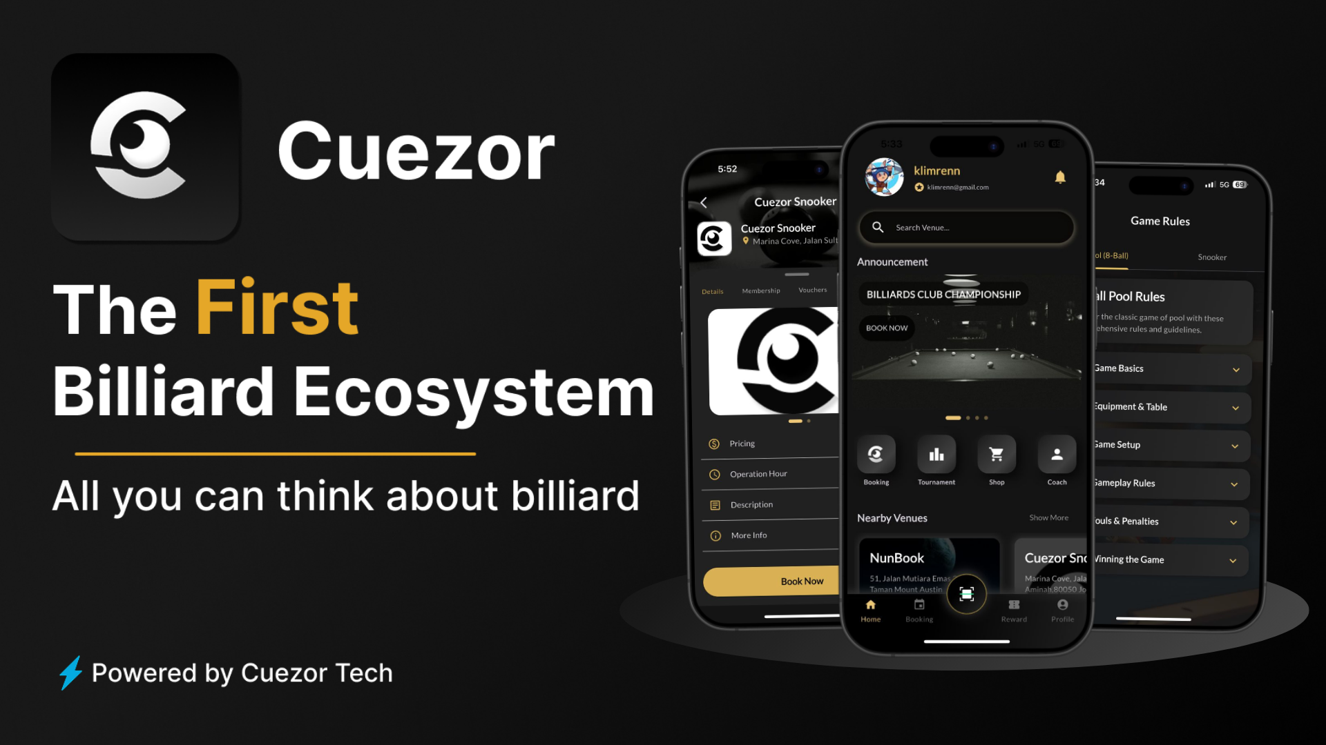 Cuezor User App
